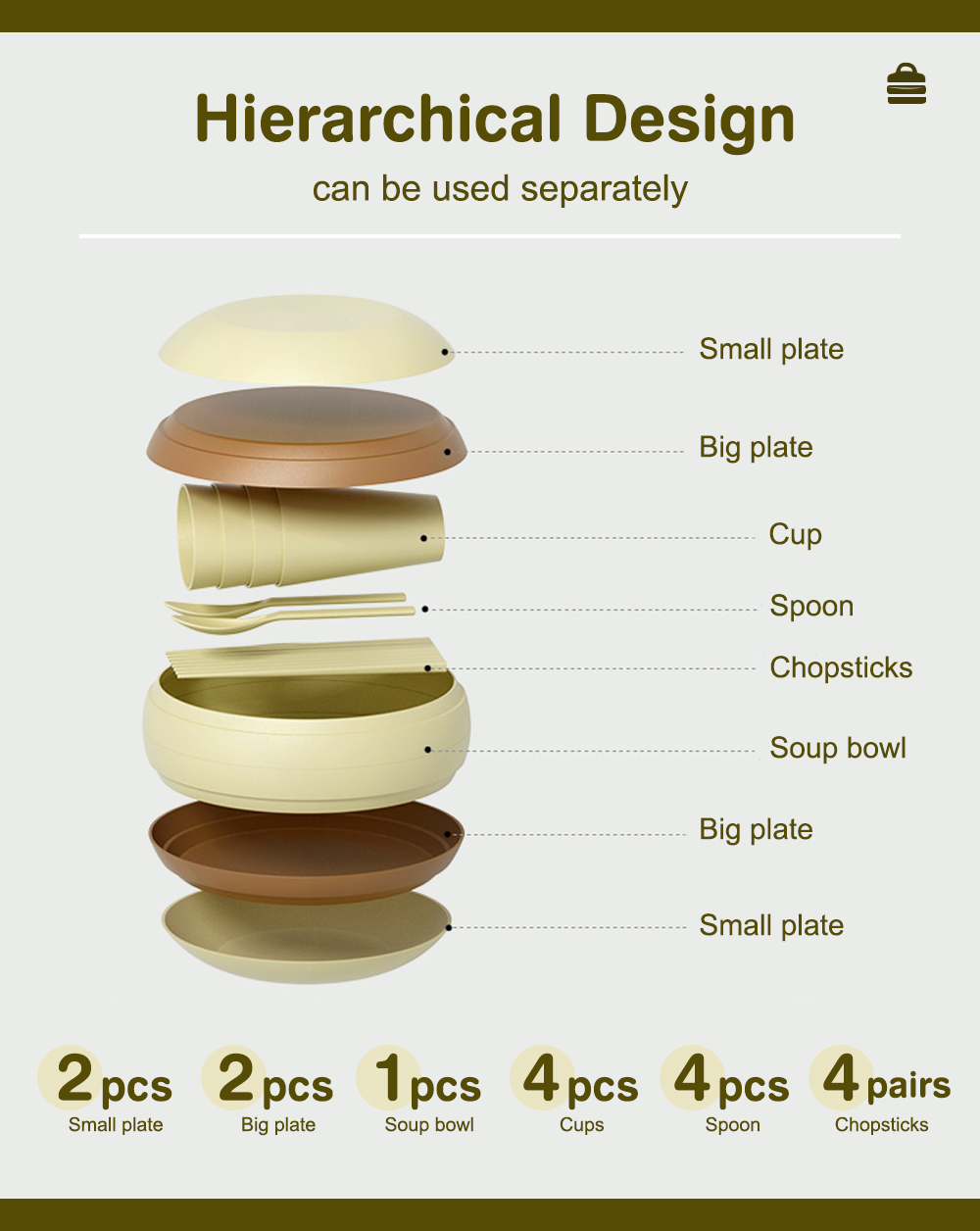 Outdoor Tableware Set-8